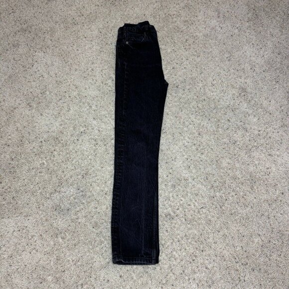 Reformation Jeans Womens Charcoal Black Cynthia High Rise Straight Classic Sz 24 - Picture 8 of 8